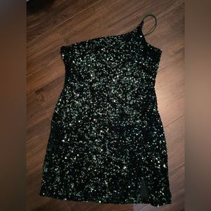 Midnight Doll Emerald Dress Homecoming Dress